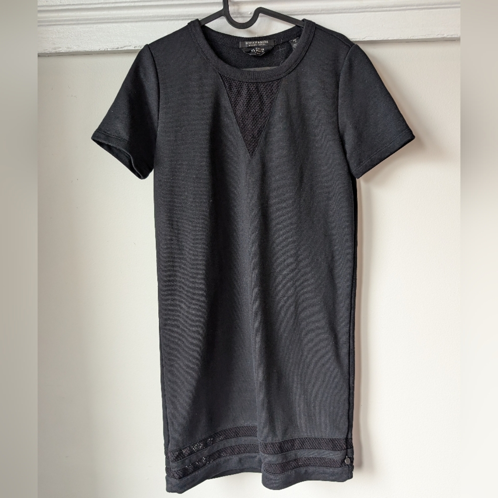 Scotch & Soda Black Knit Top
